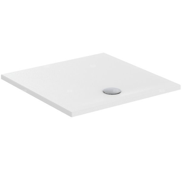 Brodzik kwadratowy 900x900x35 mm Spód szlifowany Tył szlifowany, bez korka spustowego - STRADA +