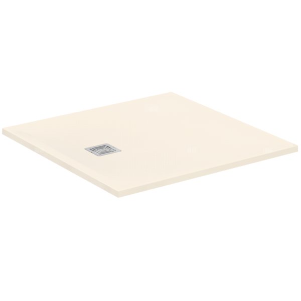 Brodzik kwadratowy 1000x1000x30 mm Spód szlifowany, bez korka spustowego - ULTRA FLAT S +