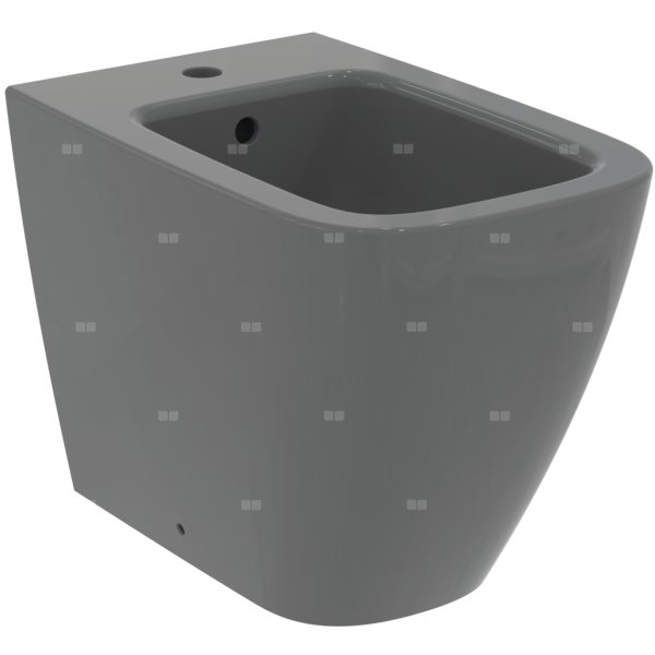 Bidet stojący 355x540x400 mm, 1 otwór na baterię, z przelewem - I.LIFE B