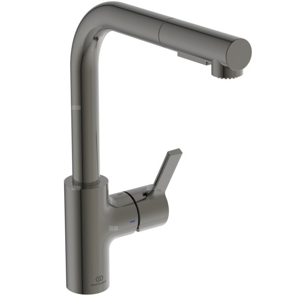 Bateria kuchenna 115x275x333 mm, wylewka 235 mm 6.1 l/min (3 bary) - GUSTO