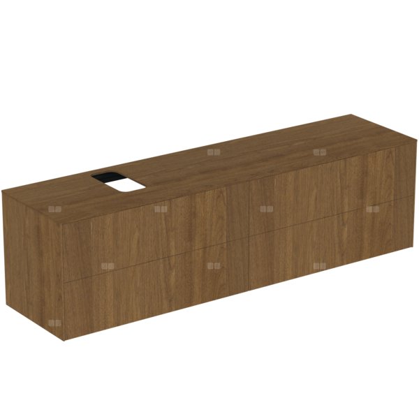 Szafka pod umywalkę 1987x505x550 mm, 4 szuflady - CONCA