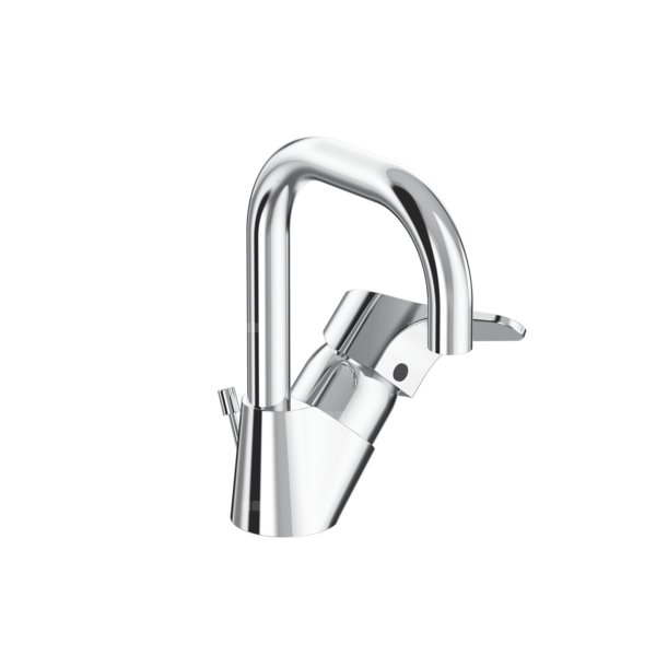 Bateria umywalkowa 109x176x198 mm, wylewka 130 mm 9 l/min (3 bary), z korkiem spustowym - VIDIMA NEXT/SEVA NEXT