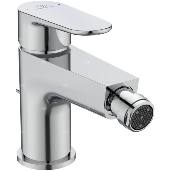 Bateria bidetowa 50x175x132 mm, wylewka 127 mm 3.8 l/min (3 bary), z korkiem spustowym - CERAFINE MODEL O