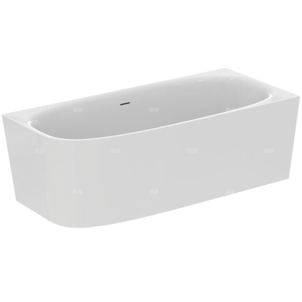 Wanna o specjalnym kształcie 1800x800x610 mm, bez otworu na baterię, z przelewem, bez korka spustowego - DEA