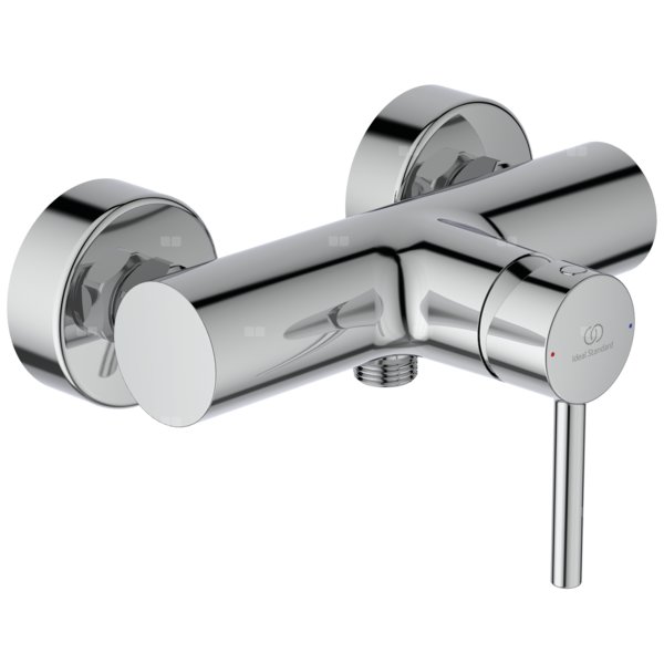 Bateria natryskowa natynkowa 207x153x119 mm 18 l/min (3 bar) - KOLVA