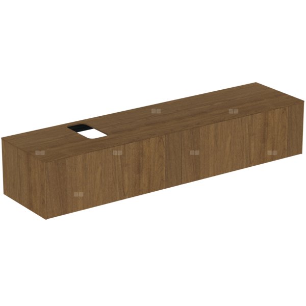 Szafka pod umywalkę 1987x505x370 mm, 2 szuflady - CONCA