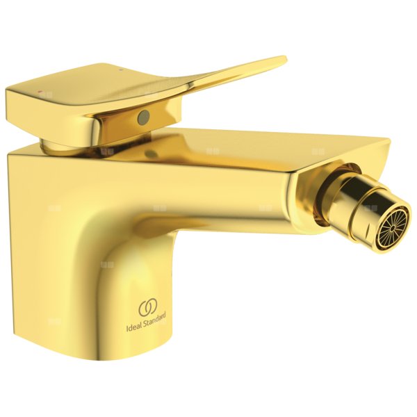 Bateria bidetowa 48x177x113 mm, wylewka 133 mm 5 l/min (3 bary), z korkiem spustowym - CONCA