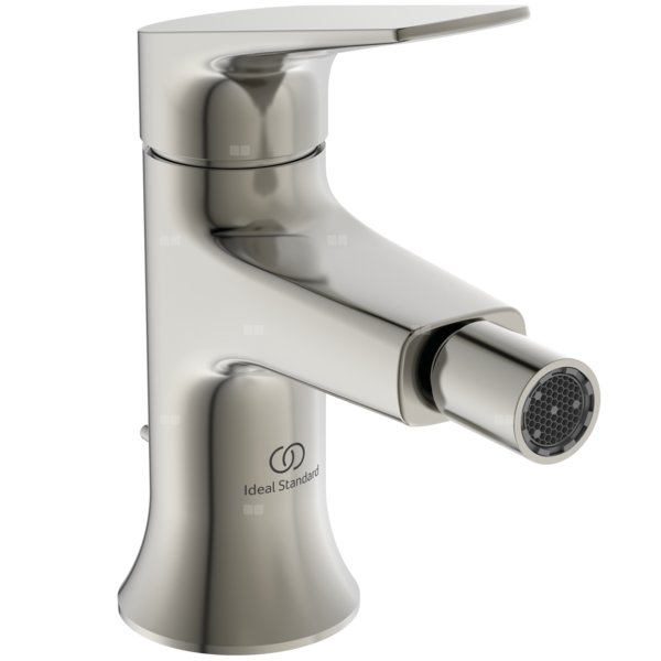 Bateria bidetowa 52x142x172 mm, wylewka 105 mm 3.8 l/min (3 bary), z korkiem - LDV