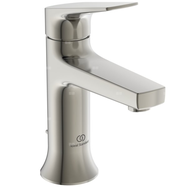 Bateria umywalkowa 52x153x169 mm, wylewka 100 mm 3.8 l/min (3 bary), z korkiem spustowym - LDV