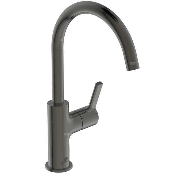 Bateria umywalkowa 100x197x311 mm, wylewka 169 mm 5 l/min (3 bary), bez korka spustowego - JOY