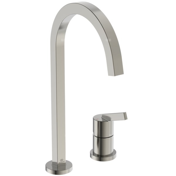 Bateria kuchenna 245x395 mm, wylewka 204 mm 8.9 l/min (3 bary) - GUSTO