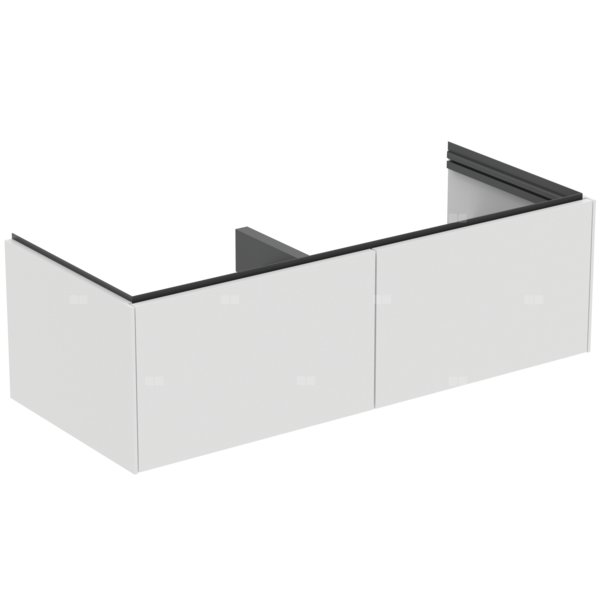 Szafka pod umywalkę 1200x505x370 mm, 2 szuflady - CONCA