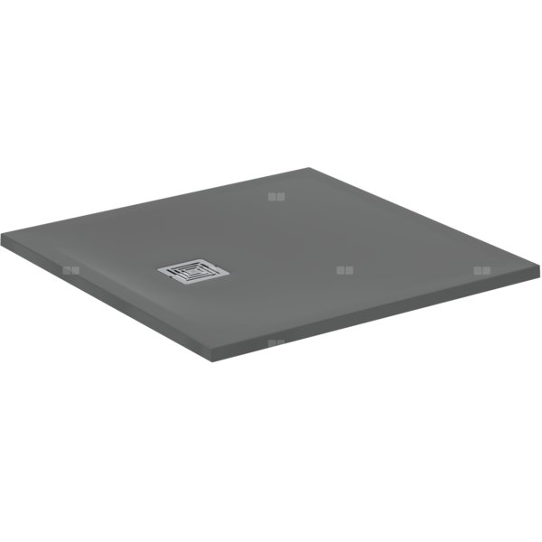 Brodzik kwadratowy 900x900x30 mm Spód szlifowany, bez korka spustowego - ULTRA FLAT S +