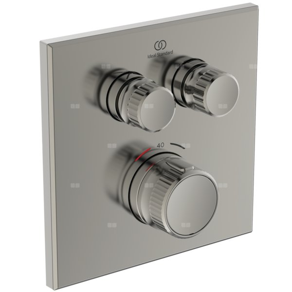 Bateria natryskowa do zabudowy 157x62x157 mm, wymagany zestaw 1 (A1000) 18 l/min (3 bar) - CERATHERM NAVIGO