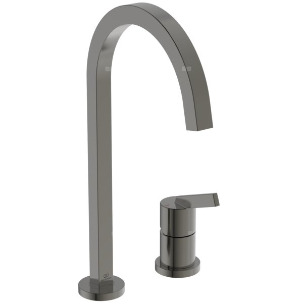 Bateria kuchenna 245x395 mm, wylewka 204 mm 8.9 l/min (3 bary) - GUSTO