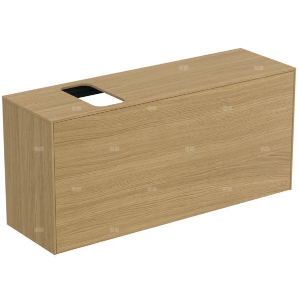 Szafka pod umywalkę 1202x373x550 mm, 2 szuflady - CONCA