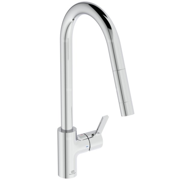 Bateria kuchenna 115x276x456 mm, wylewka 240 mm 7.7 l/min (3 bary) - GUSTO
