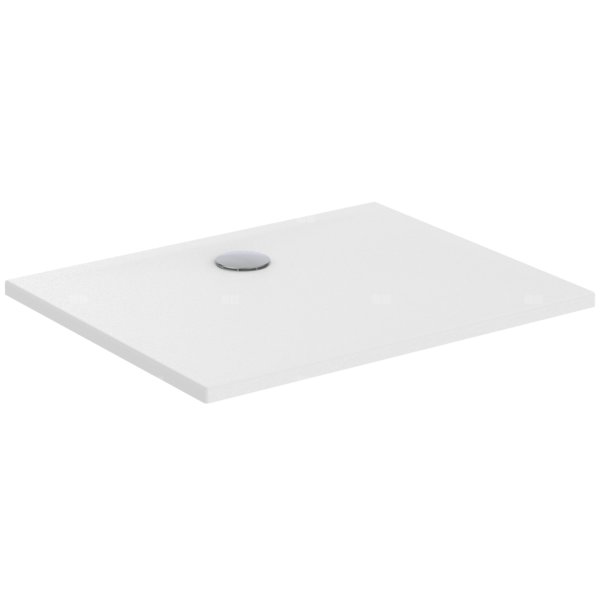 Brodzik prostokątny 1000x800x35 mm Spód szlifowany Tył szlifowany, bez korka spustowego - STRADA +