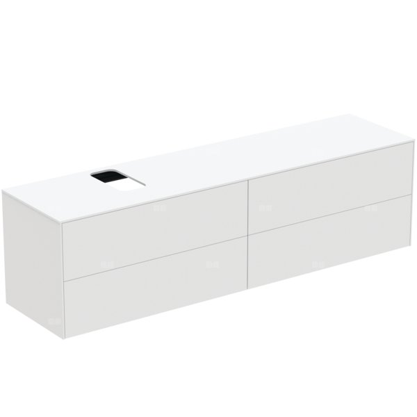 Szafka pod umywalkę 1987x505x550 mm, 4 szuflady - CONCA