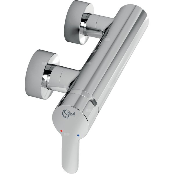 Bateria natryskowa natynkowa 286x121 mm 20.0 l/min (3 bar) - CONNECT BLUE