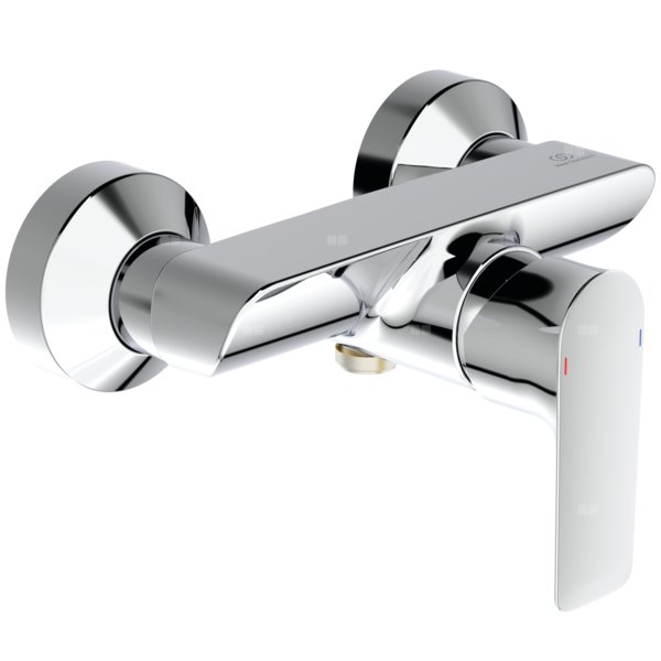Bateria natryskowa natynkowa 207x145x126 mm 24 l/min (3 bar) - CONNECT AIR