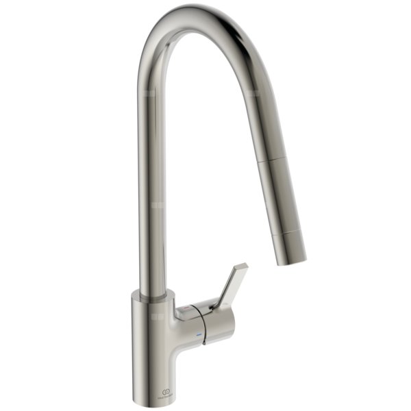 Bateria kuchenna 115x276x456 mm, wylewka 240 mm 7.7 l/min (3 bary) - GUSTO