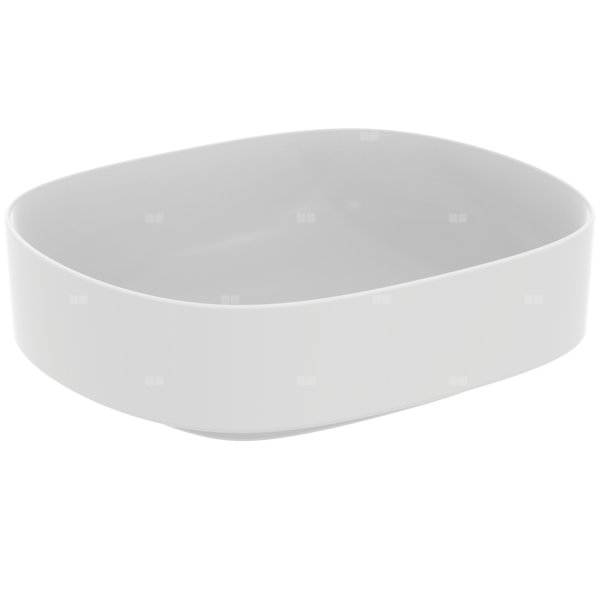 Naczynie 450x380x130 mm, bez otworu na baterię, bez przelewu - LINDA-X