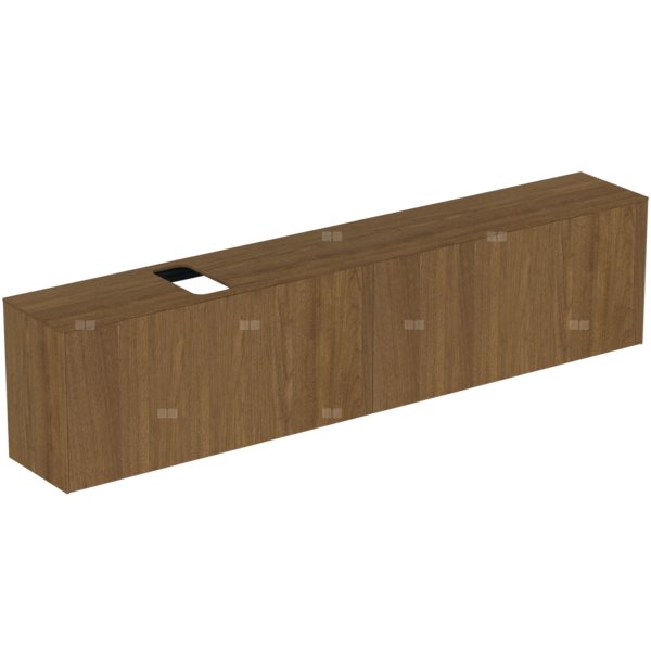 Szafka pod umywalkę 2387x373x550 mm, 4 szuflady - CONCA