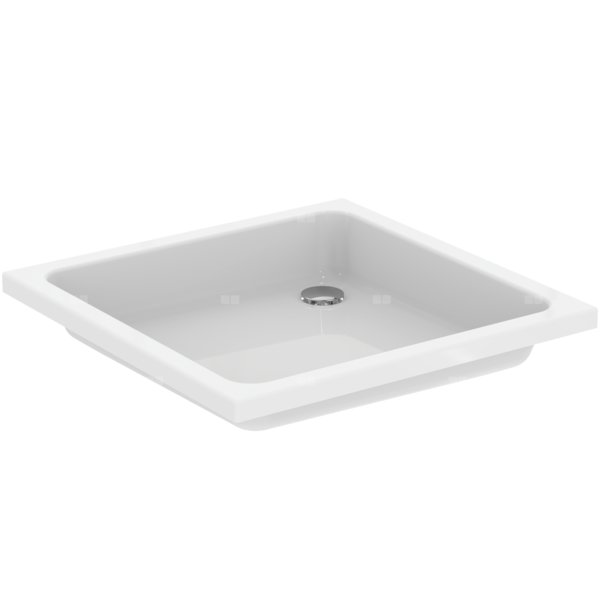 Brodzik kwadratowy 800x800x140 mm, bez korka spustowego - HOTLINE