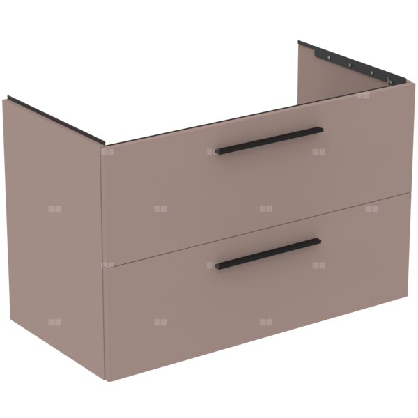 Szafka pod umywalkę 1000x505x630 mm, 2 szuflady - I.LIFE B