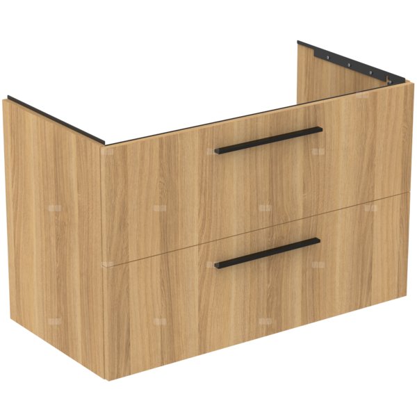 Szafka pod umywalkę 1000x505x630 mm, 2 szuflady - I.LIFE B