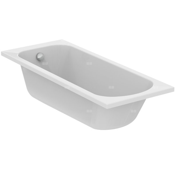 Wanna zwykła 1700x700x435 mm, bez otworu na baterię, z przelewem, bez korka spustowego - SIMPLICITY