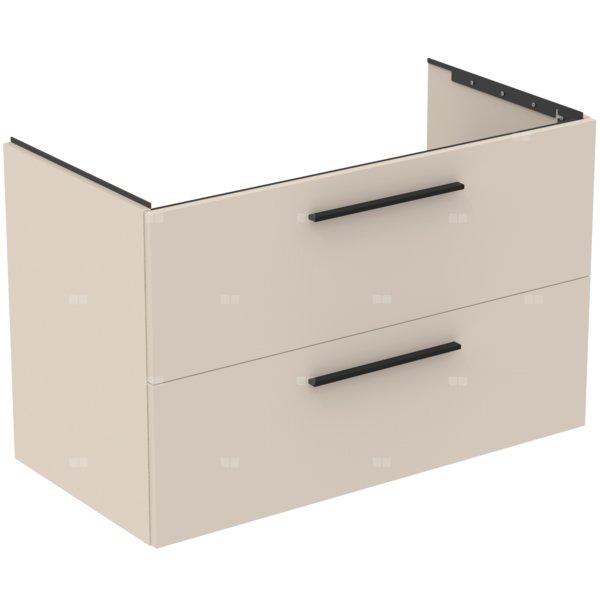 Szafka pod umywalkę 1000x505x630 mm, 2 szuflady - I.LIFE B