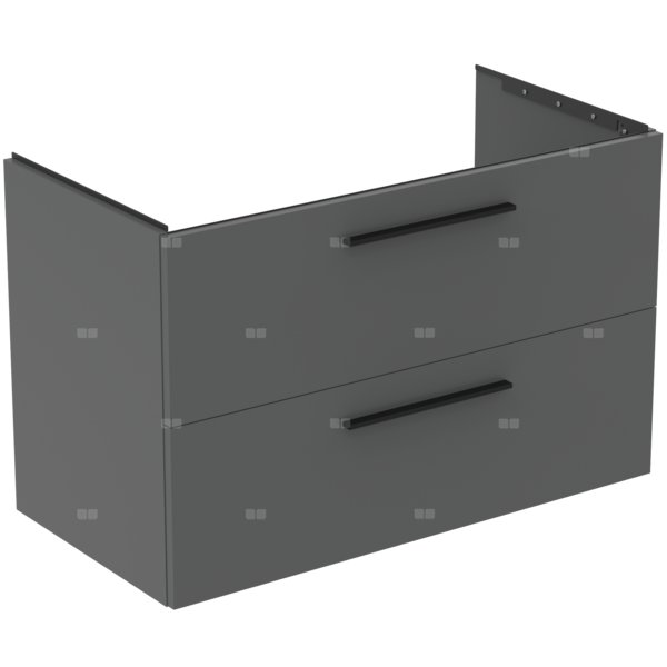Szafka pod umywalkę 1000x505x630 mm, 2 szuflady - I.LIFE B