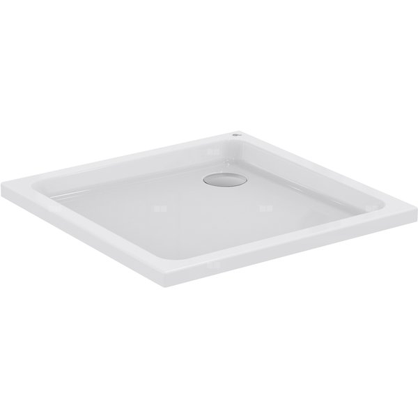 Brodzik kwadratowy 900x900x80 mm, bez korka spustowego - HOTLINE