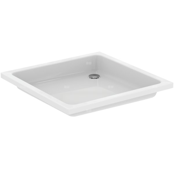 Brodzik kwadratowy 900x900x145 mm, bez korka spustowego - HOTLINE