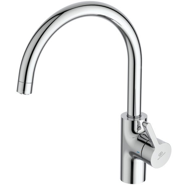 Bateria kuchenna 114x264x341 mm, wylewka 221 mm 5 l/min (3 bar) - CERALIFE