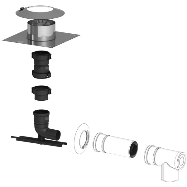 Pakiet Flex rozszerzający fi060/100mm na fi80mm