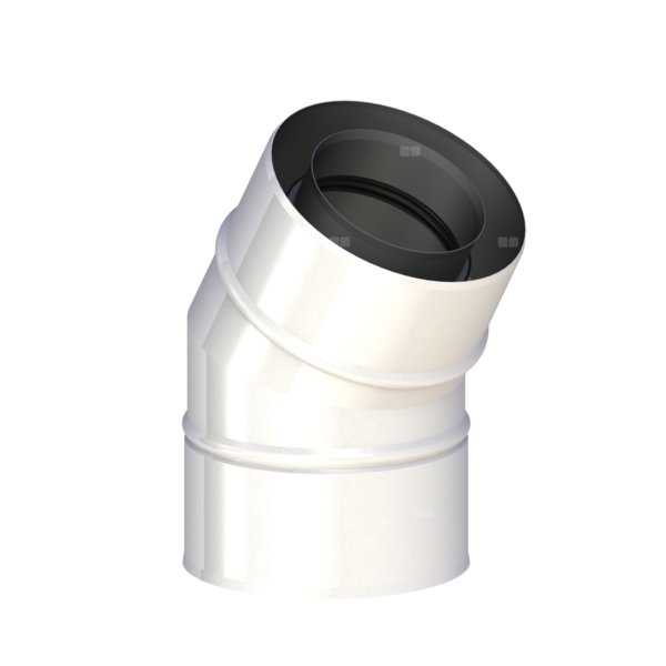 Kolano sztywne 30st. fi130/180mm z uszczelką