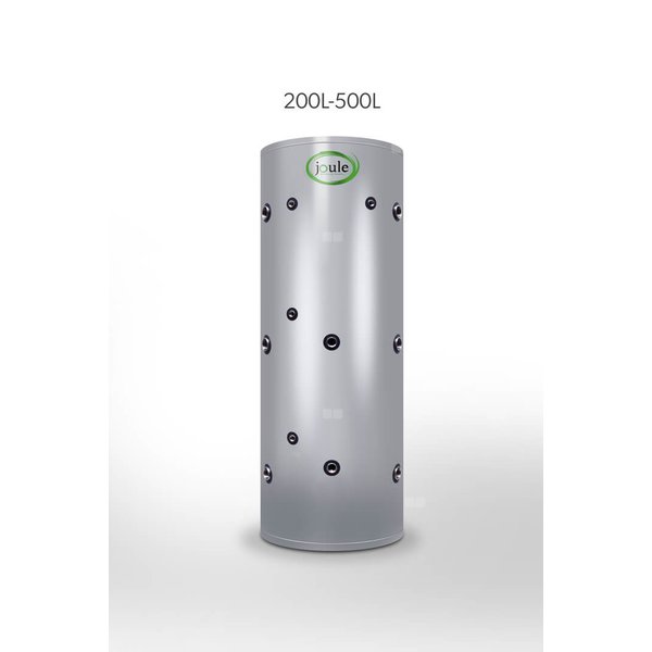 Bufor ze stali nierdzewnej z pojedynczą wężownicą do pompy ciepła - Joule -  BUFFER HEAT PUMP - 200l