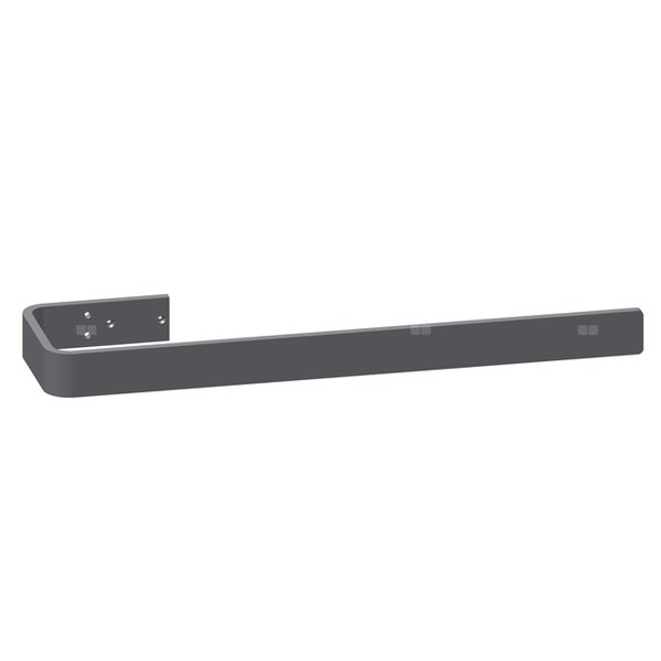 Zamknięty wieszak na ręczniki, kolor chrom, dł. 428 mm