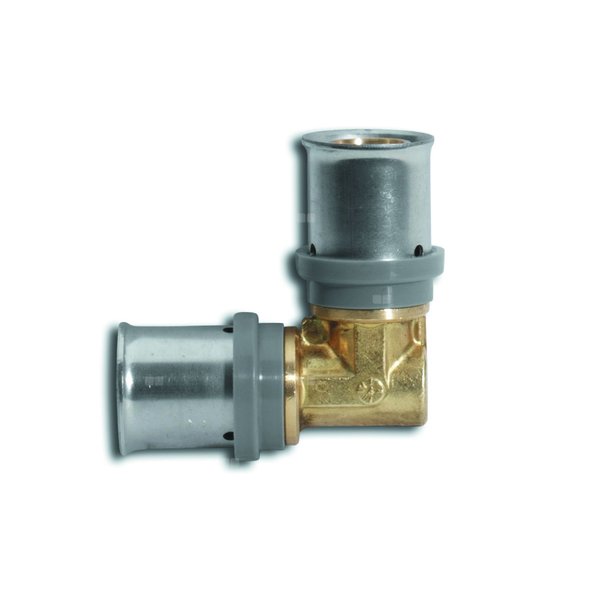 Kermi x-net Złączka kątowa 90' 14 x 14mm 10 szt. w opakowaniu