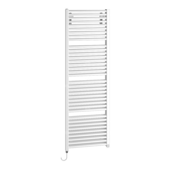 Grzejnik drabinkowy KERMI Duett-E, wym. 1188 x 484 mm, kolor biały, moc 600W