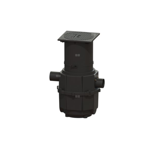 Separator substancji ropopochodnych LW 400 NS 1,5 do zabudowy w ziemi, głębokość zabudowy 231-324 mm