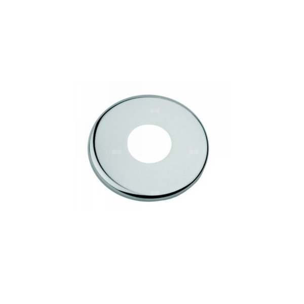 Rozeta do baterii KFA Armatura płaska, kolor chrom, zew. 61 mm, wew. 21.5 mm