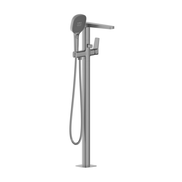 Bateria Malaga, wannowa, wolnostojąca, PVD gun metal grey