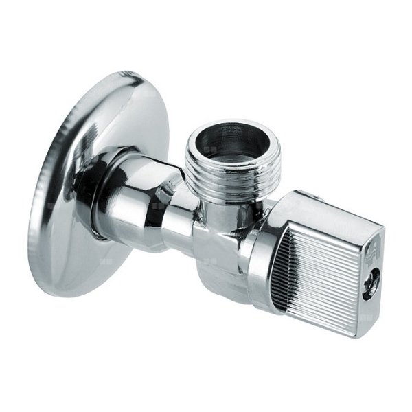 Zawór kulowy KFA Armatura mosiądz, PN 20 3/4'' GW x GZ 90', uchwyt: motylek