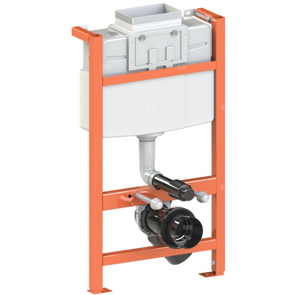 Stelaż Podtynkowy do WC niski, szerokość 510mm