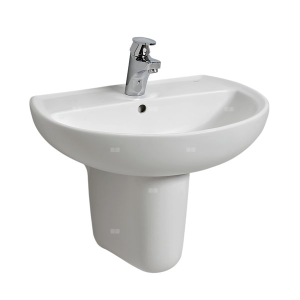 REKORD umywalka 55 cm z/o biała