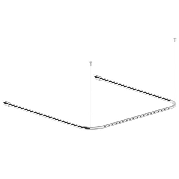 LEHNEN CONCEPT PRO Wieszak zasłony prysznicowej 90 x 90 x 90 cm